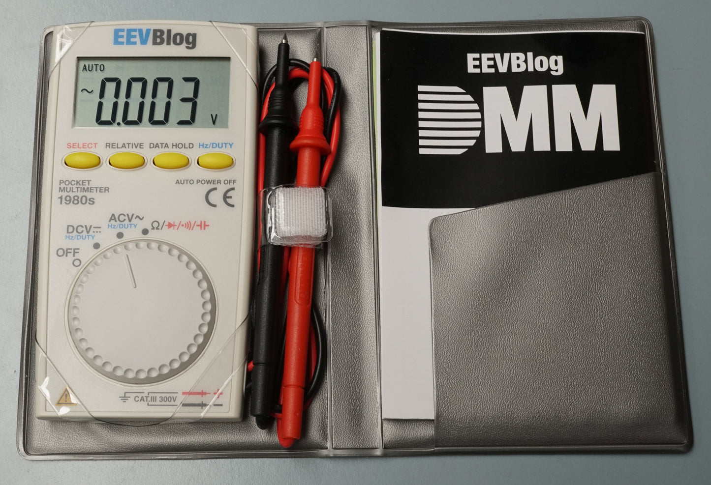 EEVblog 1980s Pocket Multimeter