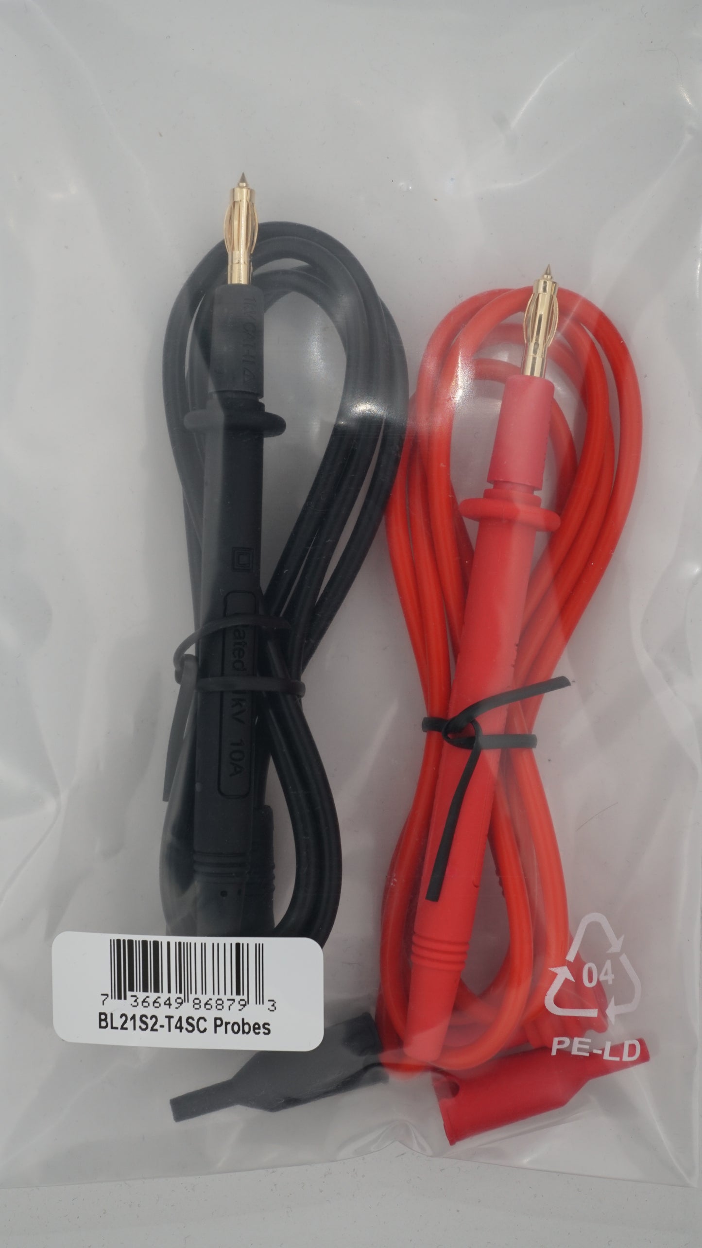Brymen BL21S2-T4SC Gold Plated Silicone Test Probes