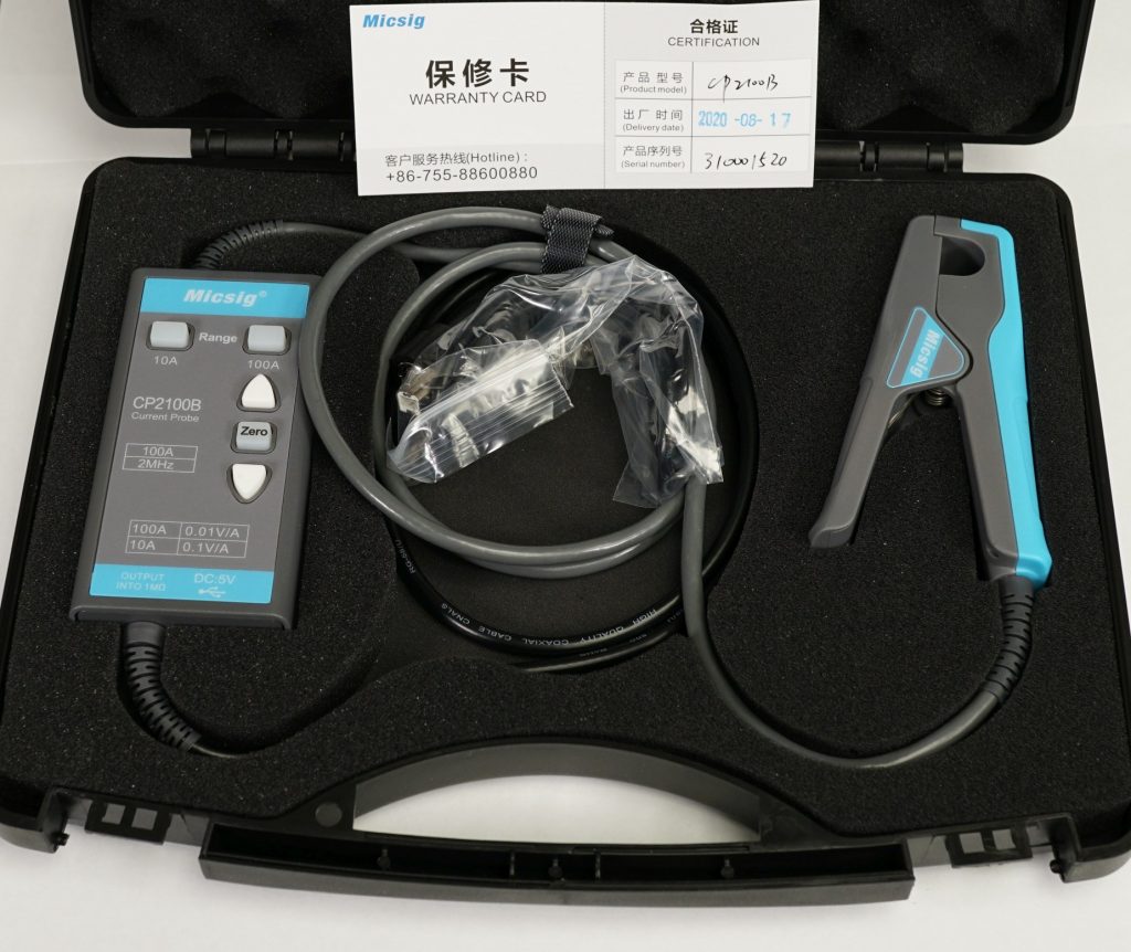 Micsig CP2100B Oscilloscope Current Probe