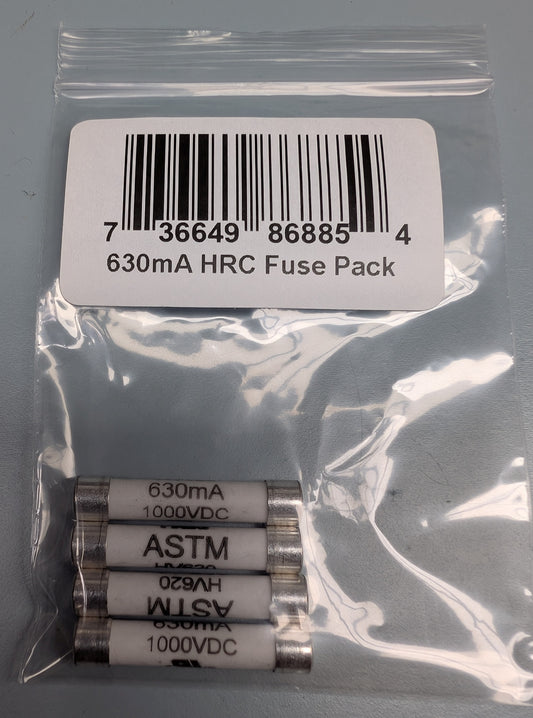 630mA HRC 1000V Multimeter Fuse Pack