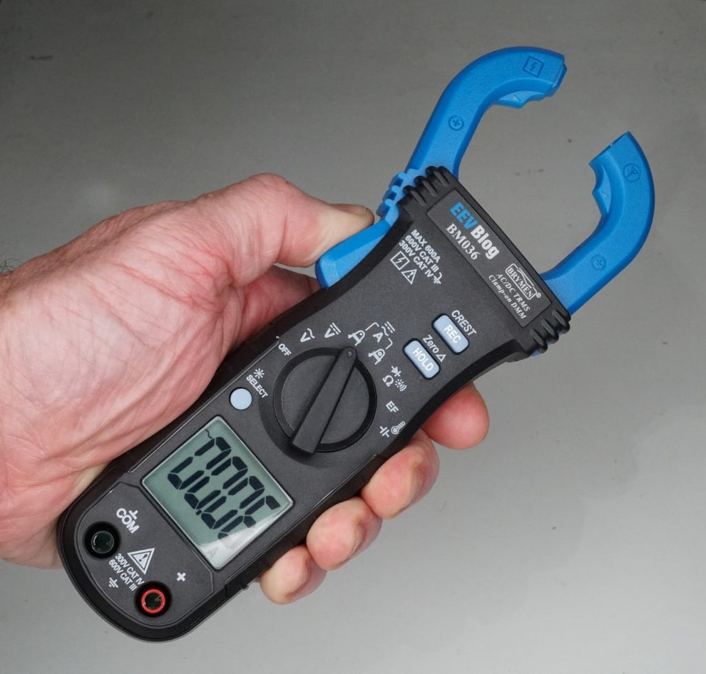 EEVblog BM036 AC/DC Clamp Meter EEVblog Store