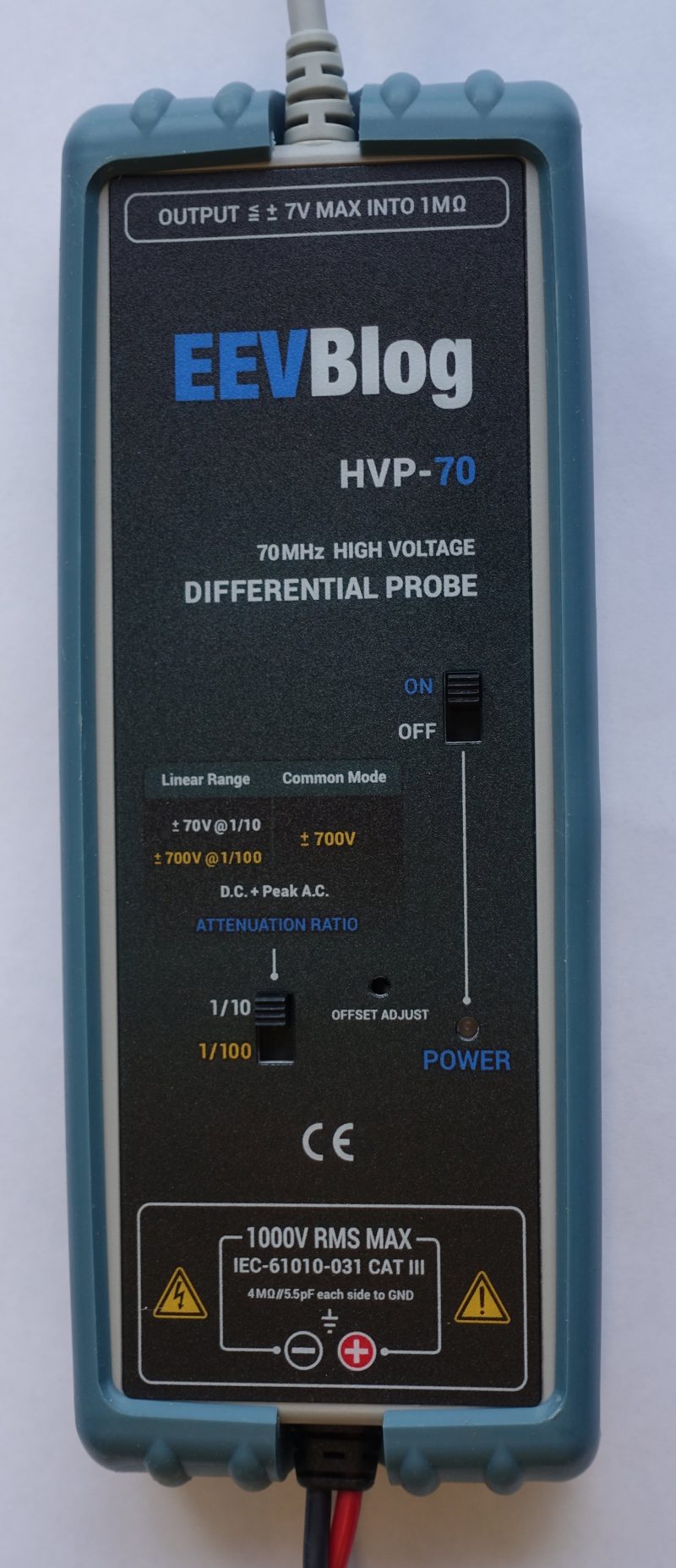 HVP70 70MHz Differential Probe