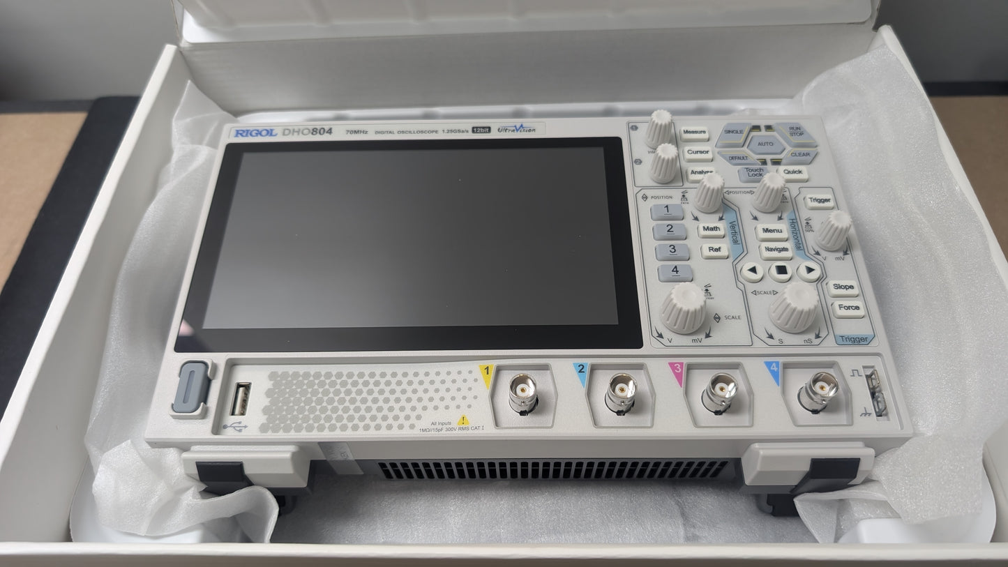 Rigol DHO804 70MHz 4CH 1.25 GS/s Oscilloscope