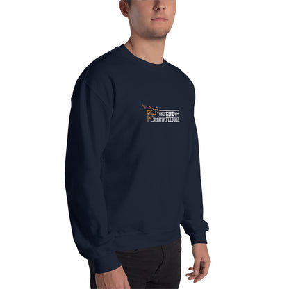 Negative Feedback White Logo Sweatshirt