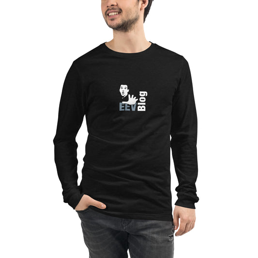 EEVBlog Square Logo Long Sleeve Tee